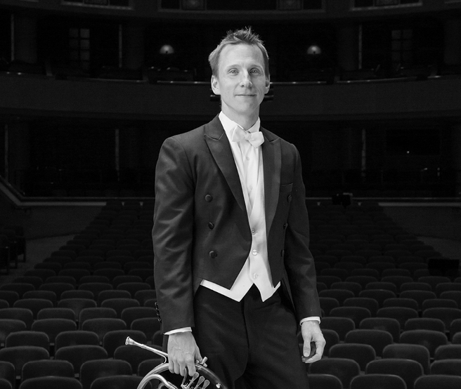 David Cooper performed Richard Strauss's Horn Concerto No. 1 Thursday night with the Dallas Symphony Orchestra. 